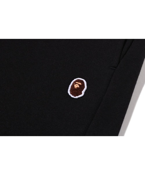 スウェットパンツ ジャージ APE HEAD ONE POINT LOOSE FIT SWEAT PANTS レディースの画像