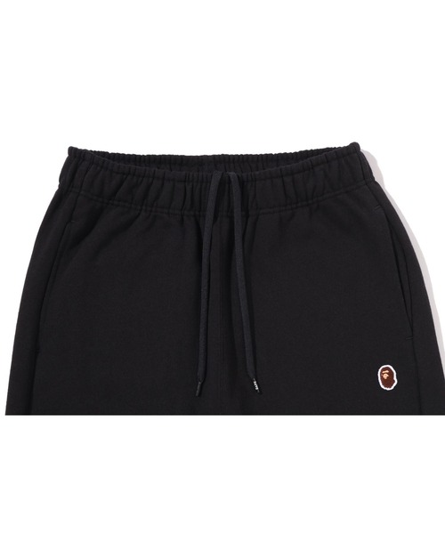 スウェットパンツ ジャージ APE HEAD ONE POINT LOOSE FIT SWEAT PANTS レディースの画像
