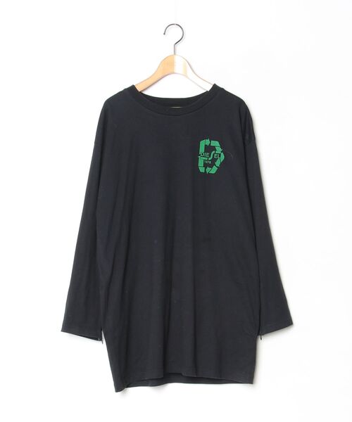 DIESEL（ディーゼル） 長袖カットソー X-SMALL ブラック レディース 