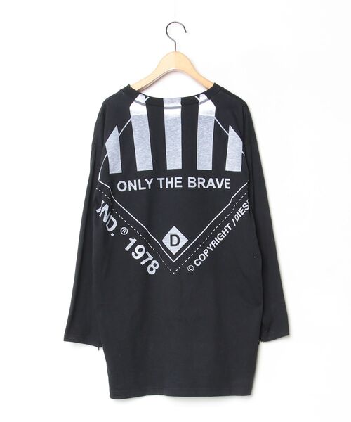 DIESEL（ディーゼル） 長袖カットソー X-SMALL ブラック レディース 