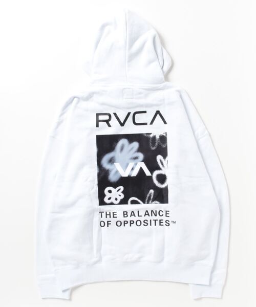 「RVCA」 プルオーバーパーカー M ブラック メンズ_画像5