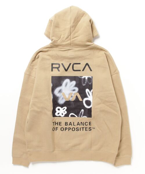 「RVCA」 プルオーバーパーカー M ブラック メンズ_画像6