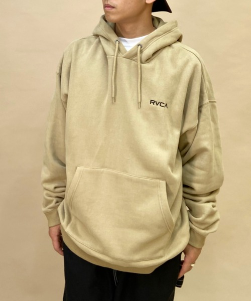 「RVCA」 プルオーバーパーカー M ブラック メンズ_画像8