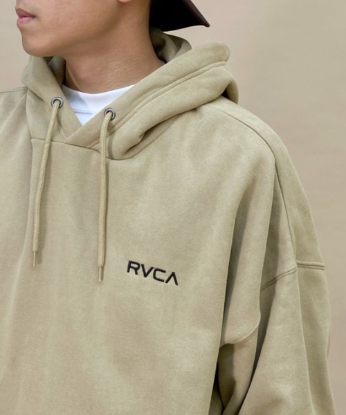 「RVCA」 プルオーバーパーカー M ブラック メンズ_画像9
