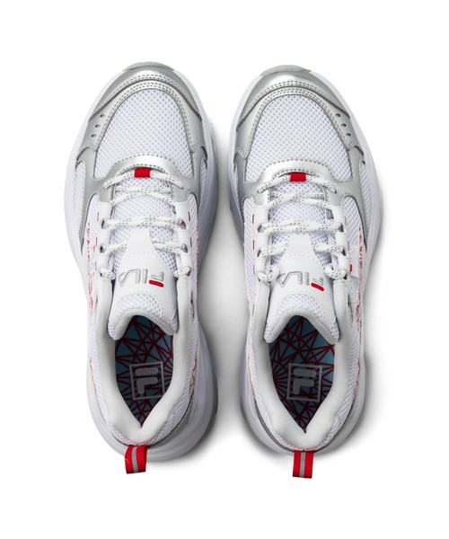 「FILA」 ローカットスニーカー 25.0cm ホワイト系その他 レディース_画像2