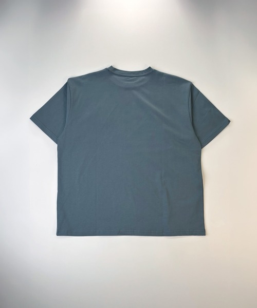 T-MAC OUTING tシャツ 接触冷感 冷感天竺 キツネのぞき刺繍 半袖T
