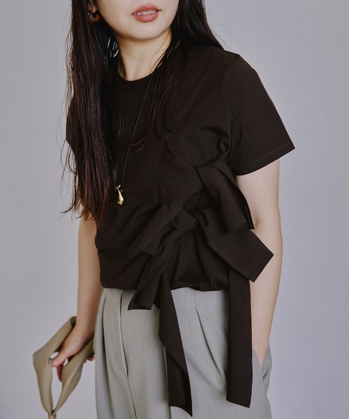 ADAM ET ROPE'（アダムエロペ） tシャツ 半袖 速乾 「サステナブル