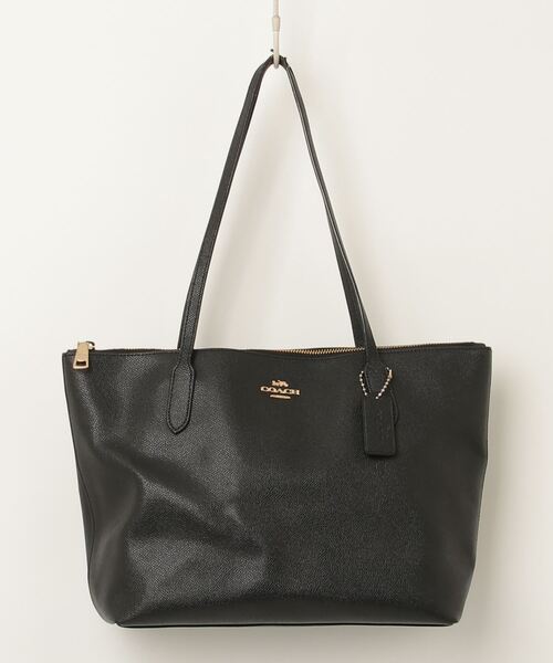 【大幅値下げ】COACH 黒 レザー トートバッグ COACH（コーチ） トートバッグ - ブラック レディース : ZOZOTOWN