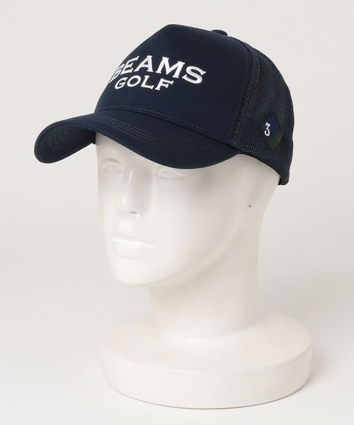 BEAMS GOLF（ビームス ゴルフ） メッシュキャップ ONE SIZE ネイビー