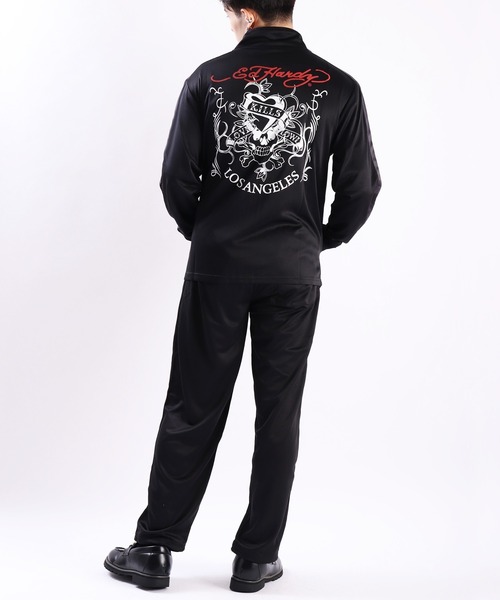「Ed Hardy」 ブルゾン LL ブラック メンズ_画像3