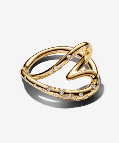 PANDORA（パンドラ） 指輪 リング オーガニカリー シェイプド ストーン