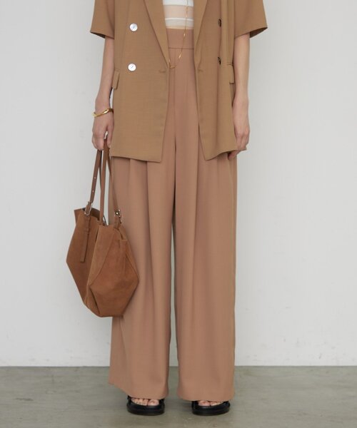 Loungedress（ラウンジドレス） ワイドパンツ パンツ 「夏に快適