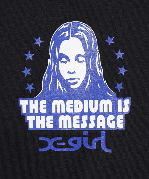 「X-girl」 半袖Tシャツ M ブラック レディース_画像6