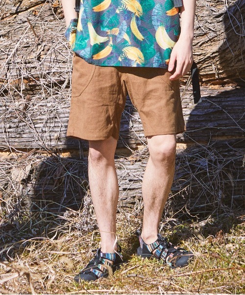 「go slow caravan」 ショートパンツ LARGE グリーン メンズ_画像8
