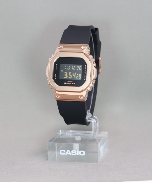 G-SHOCK 「G-SHOCK」 デジタル腕時計 FREE ピンクゴールド レディース