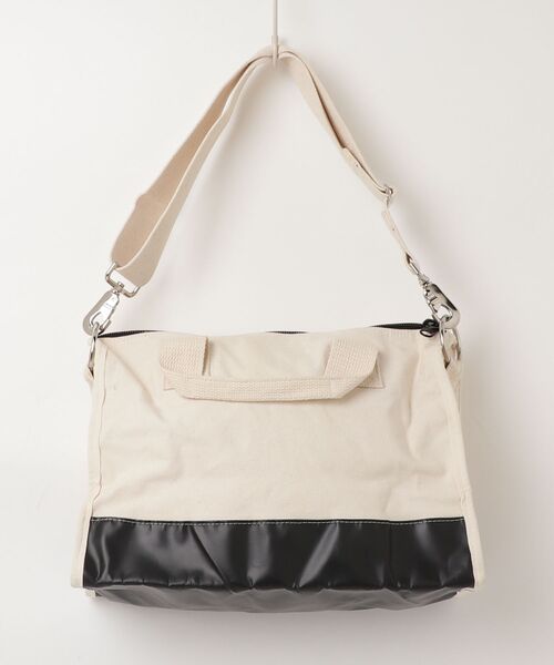 「SHIPS Days」 「UTILITY canvas」2WAYバッグ ONE SIZE ホワイト レディース_画像2