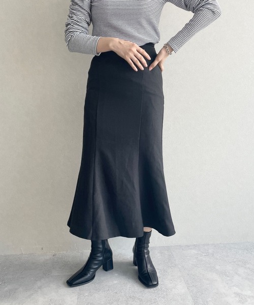 「LOWRYS FARM」 ロングスカート LARGE ブラウン レディース_画像3