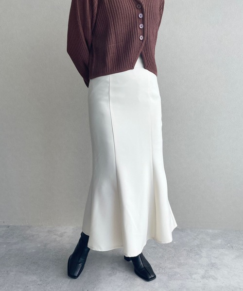 「LOWRYS FARM」 ロングスカート LARGE ブラウン レディース_画像7