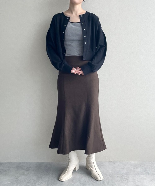 「LOWRYS FARM」 ロングスカート LARGE ブラウン レディース_画像9
