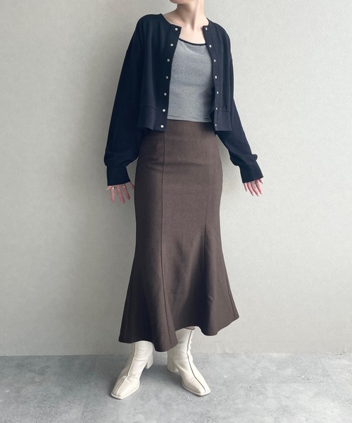 「LOWRYS FARM」 ロングスカート LARGE ブラウン レディース_画像10