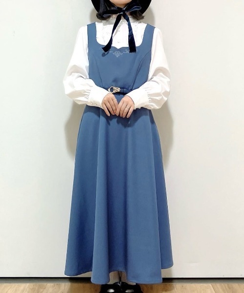 パーティードレス ジャンパースカート レリーフ刺繍ジャンパースカート/fint フィント | an another angelus | 16