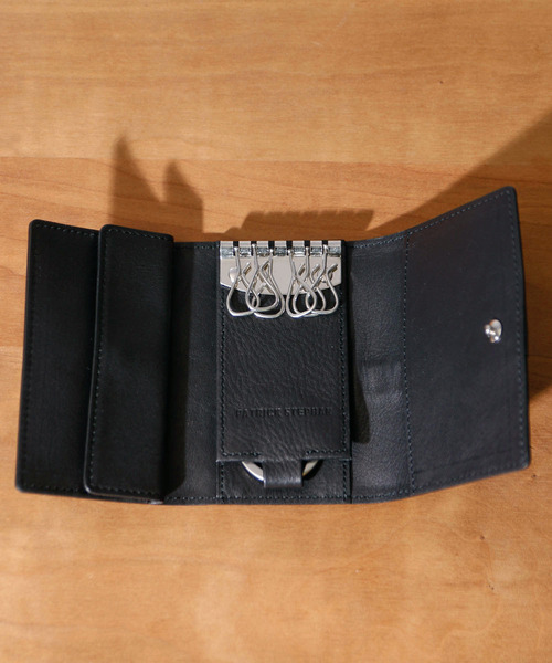 新品 PATRICK STEPHAN レザー キーケース ネイビー 日本製 PATRICK STEPHAN（パトリック ステファン） キーケース : ZOZOTOWN