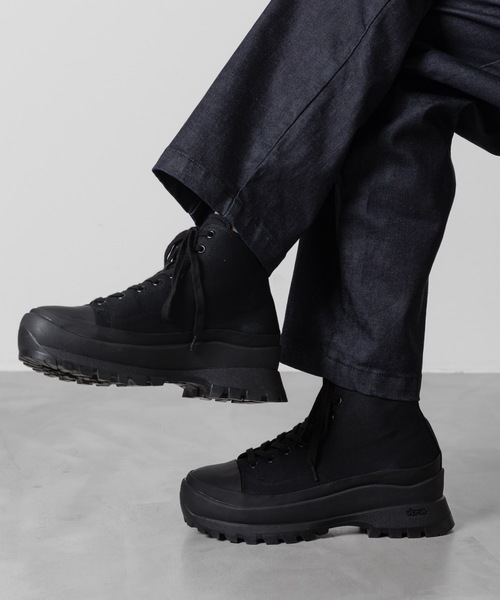 ATTACHMENT（アタッチメント） スニーカー コットンツイル ハイカット