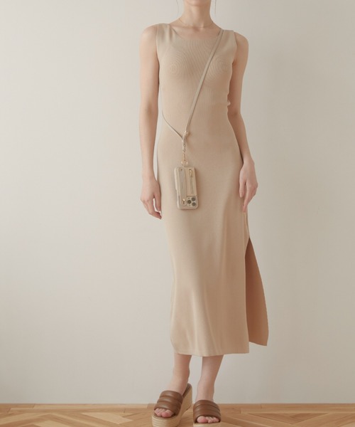 ACYM Back cross slit ロングワンピース 2way cross slit onepiece – BUNNY APARTMENT