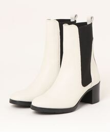 Piedi Nudi（ピエディヌーディ） ブーツ レザー サイドゴア 美脚ブーツ