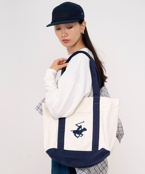 BEVERLY HILLS POLO CLUB トートバッグ&キャップセット値下 BEVERLY HILLS POLO CLUB トートバッグ CLUB/ビバリーヒルズ