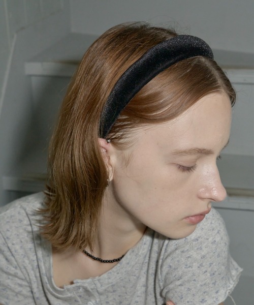 GIUNON カチューシャ velour head band / ベロアカチューシャ