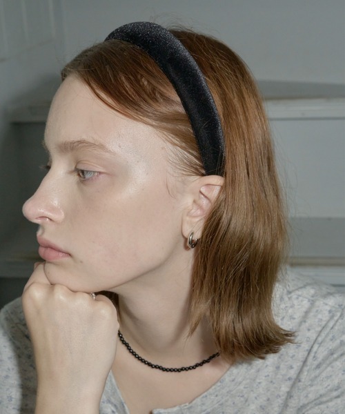 GIUNON カチューシャ velour head band / ベロアカチューシャ