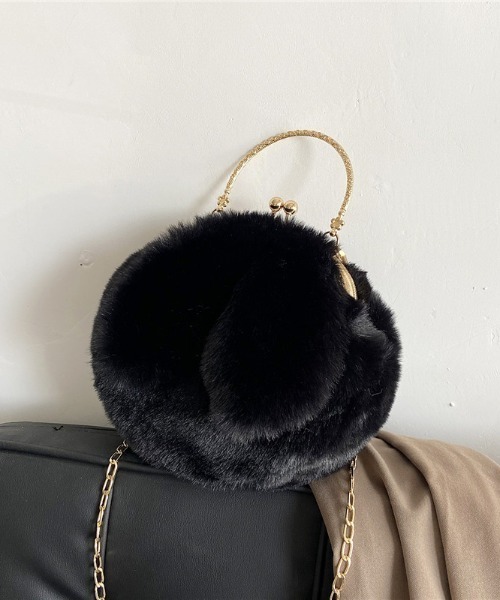 LACーVERT ショルダーバッグ バッグ 「2WAY」フェイクファー