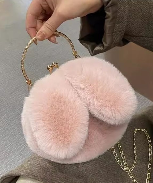 LACーVERT ショルダーバッグ バッグ 「2WAY」フェイクファー