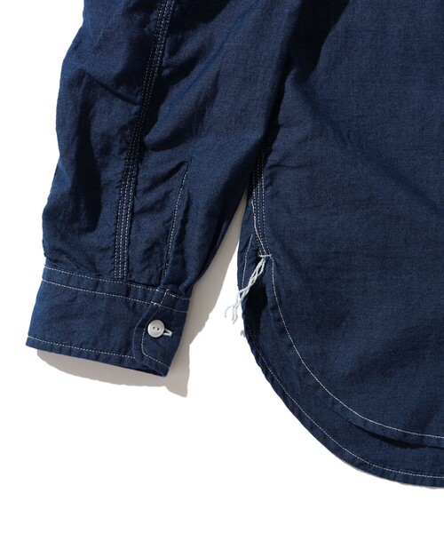 BEAMS+（ビームスプラス） シャツ シャンブレー ワークシャツ メンズ