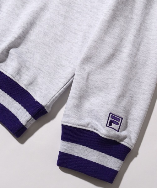新品未使用/FILA/フィラ/スウェット FILA トレーナー スウェット 「FILA/フィラ」カラーリブ