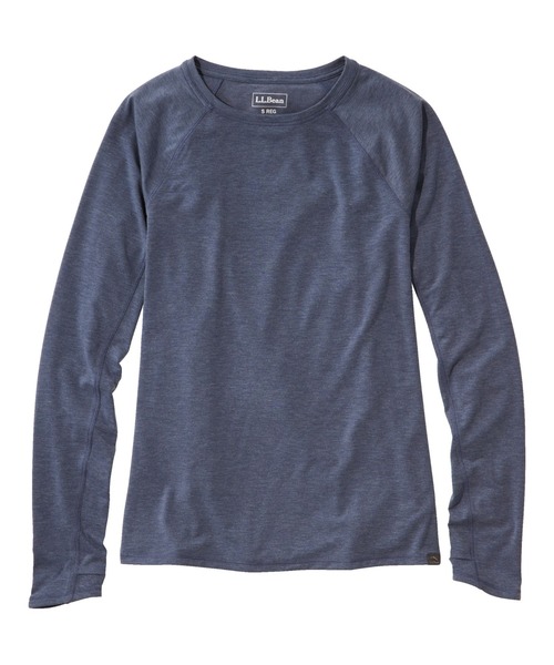 tシャツ エブリデイ・サンスマート・ティ、長袖　クルーネック 米国フィット・レギュラー レディース L.L.Bean tシャツ エブリデイ・サンスマート・ティ、長袖 クルー