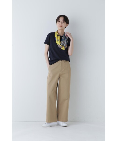 human woman tシャツ オーガニック綿天竺半袖Tシャツ