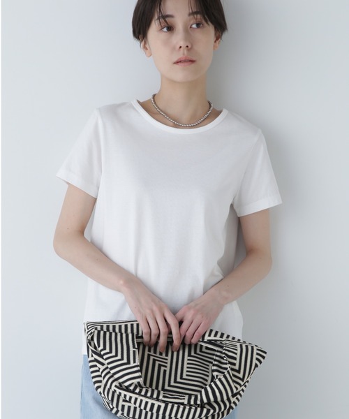 tシャツ オーガニック綿天竺半袖Ｔシャツ レディース