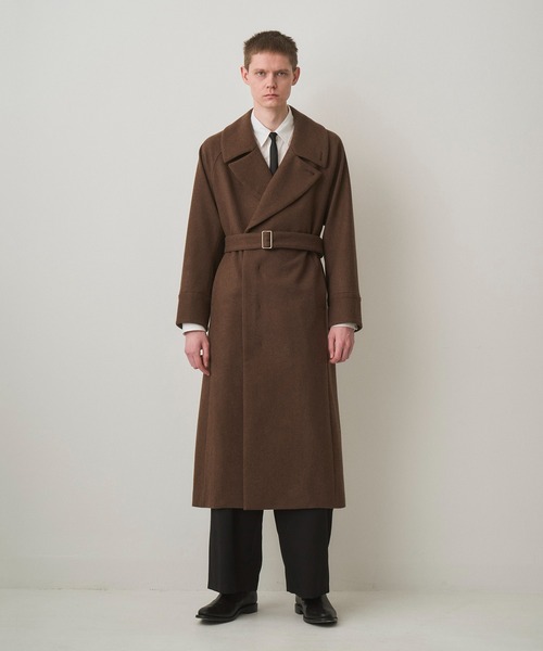 JUHA（ユハ） トレンチコート コート BELTED OVER COAT メンズ