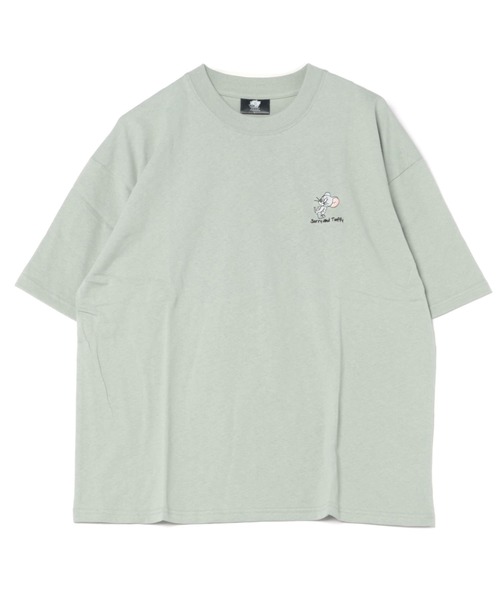 tシャツ 「公式」トムとジェリー ジェリーとタフィ サガラ刺繍T