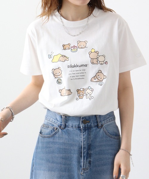 FUNALIVE（ファンアライブ） tシャツ 半袖 Rilakkuma リラックマ
