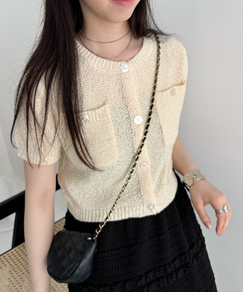 Emilyさま専用 セール】 MIDIUMISOLID for Ladies ハーフスリーブワイドシャツ