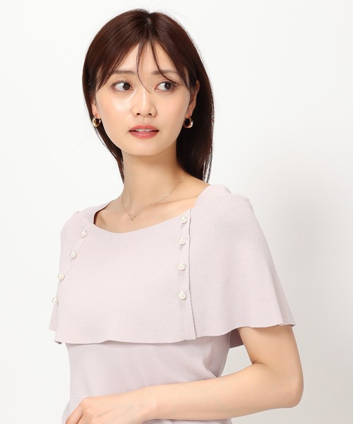 ミッシュマッシュ MISCH MASCH 【2024春夏新作】ダブル襟3way