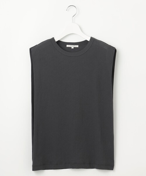 tシャツ 「SLOW/一部店舗限定」シアーツイストシングルジャージー ノースリーブ カットソー レディース 23区｜【SLOW/一部店舗限定】シアーツイストシングルジャージー