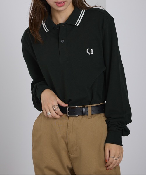 ポロシャツ ポロ 「FRED PERRY」Ls Twin Tipped Polo Shirt M3636 レディース メンズ FRED PERRY ポロシャツ ポロ 「FRED PERRY」Ls Twin Tipped Polo