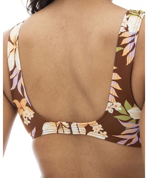 BILLABONG ビラボン ワンピース 水着 ボーダー 茶色 バックレス Billabong(ビラボン) ワンピース水着(レディース) - 海外通販のBUYMA