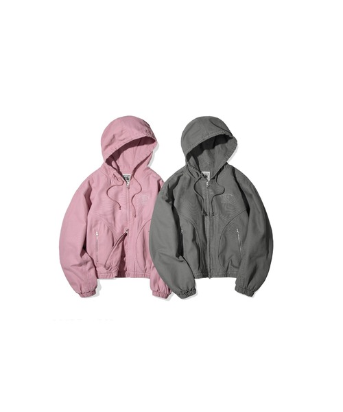 codegraphy（コードグラフィー） パーカー (Women) Washed cotton