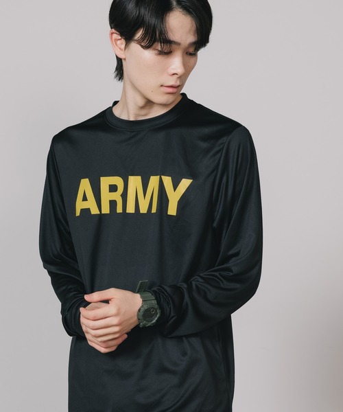 ROOP TOKYO tシャツ ADULT ARMY L/S TEE ロンT U.S ARMY アメリカ軍