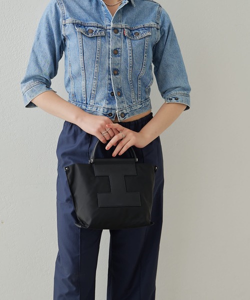 【美品】IACUCCI ソルベット ナイロン　トートバッグ　L 黒 IACUCCI｜ソルベット L NYLON/RUGA | Rakuten Fashion(楽天